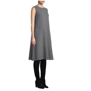 Lafayette 148 New YorkColby Sleeveless Wool Crepe Shift Dress